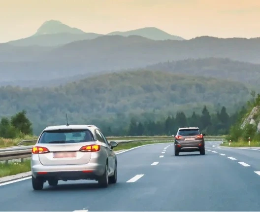 Highway through mountains for outstation trips